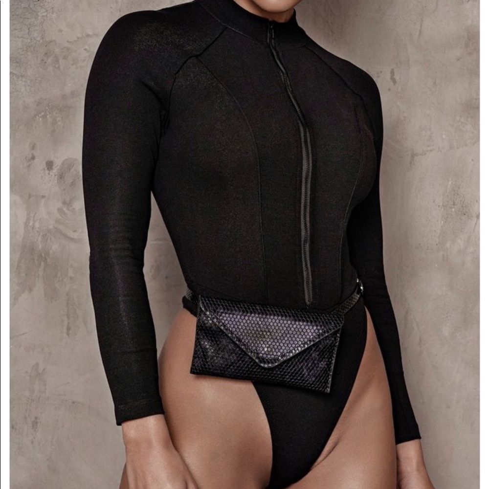 Zip up bodysuit